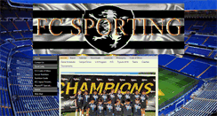 Desktop Screenshot of fcsporting.com