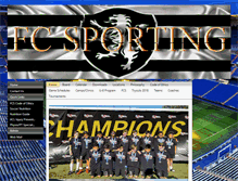 Tablet Screenshot of fcsporting.com